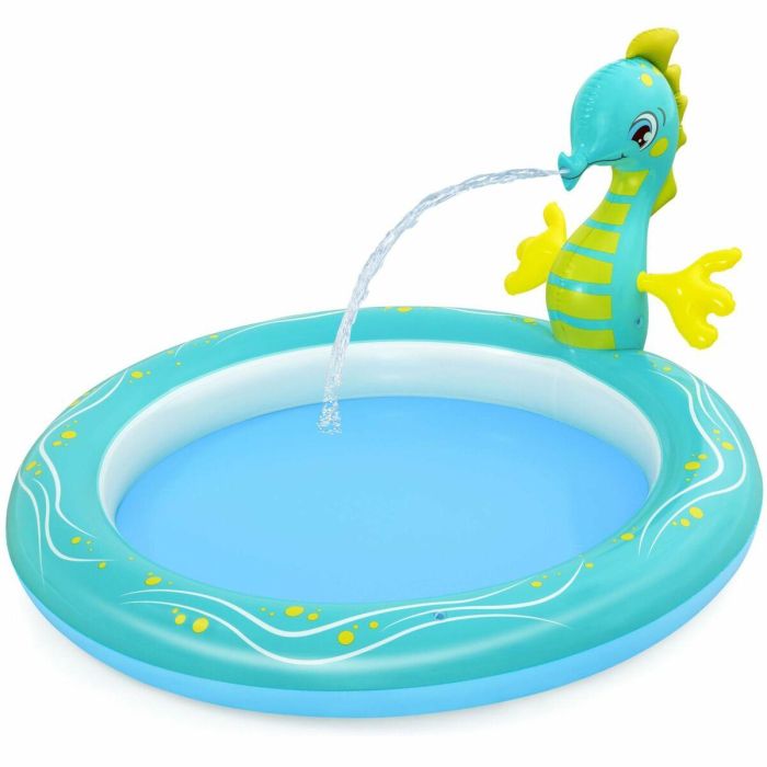 Bestway Piscina Hinchable Infantil Chorro Caballito 188x160x86 cm +2 Años Jardin 53114 20