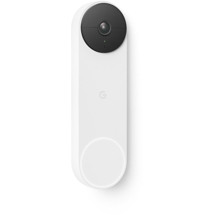 Google GA01318-FR Nest Video Doorbell Timbre de Video Inalámbrico con Batería Recargable Blanco IP54 Wi-Fi para Hogar 1 Google GA01318-FR Nest Video Doorbell Timbre de Video Inalámbrico con Batería Recargable Blanco IP54 Wi-Fi para Hogar 1