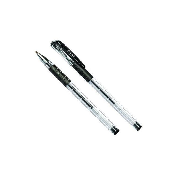 Boligrafo Forofis Office Gel 0,5 Mm Negro 12 unidades