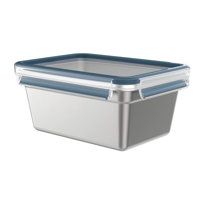 Fiambrera Tefal N11506 Plateado Acero Inoxidable Rectangular 2 L 11 Fiambrera Tefal N11506 Plateado Acero Inoxidable Rectangular 2 L 11