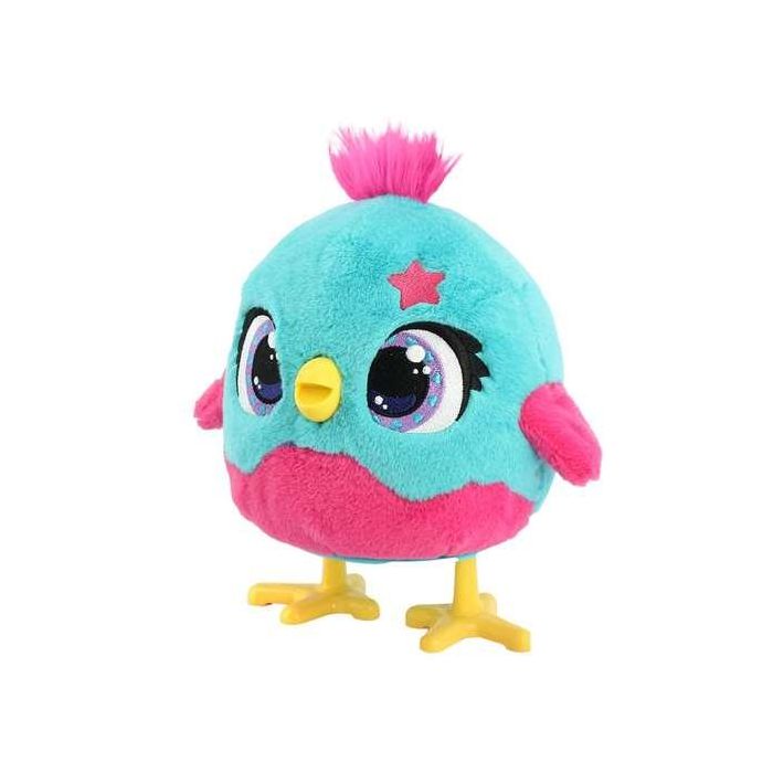 Diset Funtasy Family Chick-A-Boo Peluche Interactivo Mamá Gallina Incuba Huevos, Pollitos, Sonidos. Incluye 2 Huevos y 2 Pollitos. Edad 3+