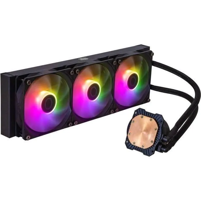 Cooler Master MasterLiquid 360L Core Black ARGB MLW-D36M-A18PZ-R1 Refrigeración por Agua 1