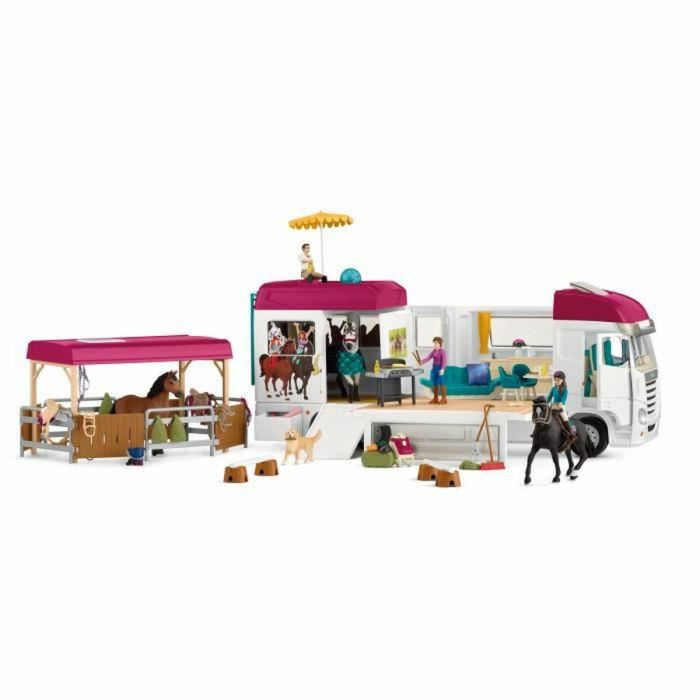 SCHLEICH - Autocaravana ecuestre - 42619 - Gama Horse Club