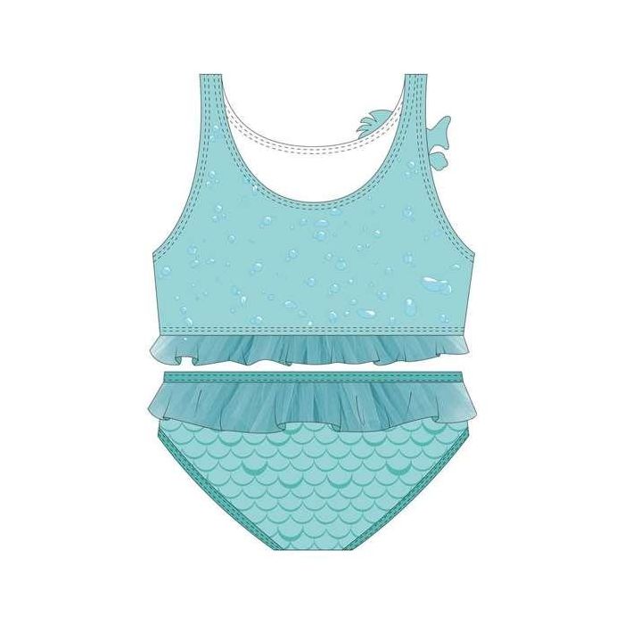 Cerdá Bikini Princess para Niña 5 Años - Turquoise
