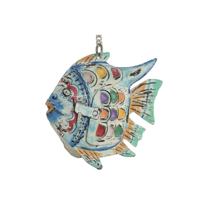 Decoracion Mediterraneo DKD Home Decor Azul Multicolor 6 x 14 x 17 cm (4 Unidades) 5