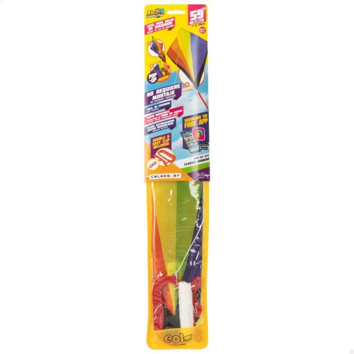 Cometa Eolo Pop-Up Diamond 56 x 59 x 2 cm 1 Cometa Eolo Pop-Up Diamond 56 x 59 x 2 cm 1