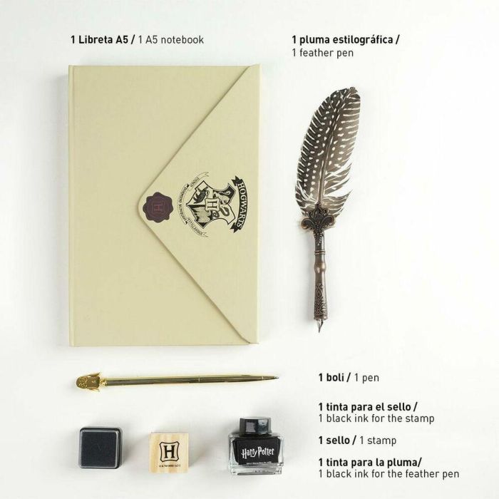 Set de Papelería Harry Potter 2100003662 Blanco 2