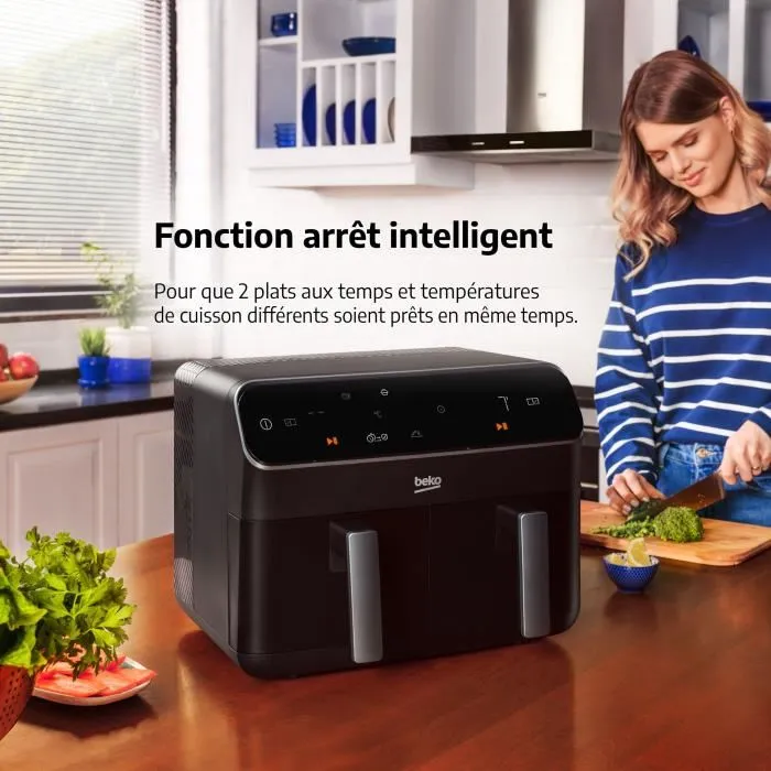 Beko Freidora de aire FRL5388B Multifunción 2400W 8.5L Negra 4