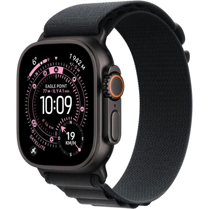 Apple Watch Ultra 3 Titanium Cellular 49mm Negro (Alpine Loop negro) Pequeño 0 Apple Watch Ultra 3 Titanium Cellular 49mm Negro (Alpine Loop negro) Pequeño 0