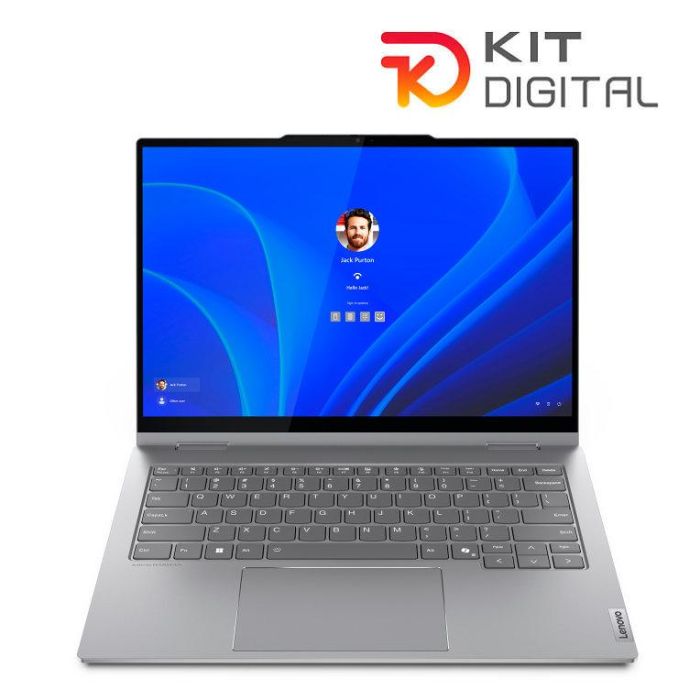 Lenovo ThinkBook 14 2-in-1 G4 IML Intel Core Ultra 5 125U Híbrido (2-en-1) 35,6 cm (14") Pantalla táctil WUXGA 16 GB DDR5-SDRAM 512 GB SSD Wi-Fi 6E (802.11ax) Windows 11 Pro Español Gris Lenovo ThinkBook 14 2-in-1 G4 IML Intel Core Ultra 5 125U Híbrido (2-en-1) 35,6 cm (14") Pantalla táctil WUXGA 16 GB DDR5-SDRAM 512 GB SSD Wi-Fi 6E (802.11ax) Windows 11 Pro Español Gris