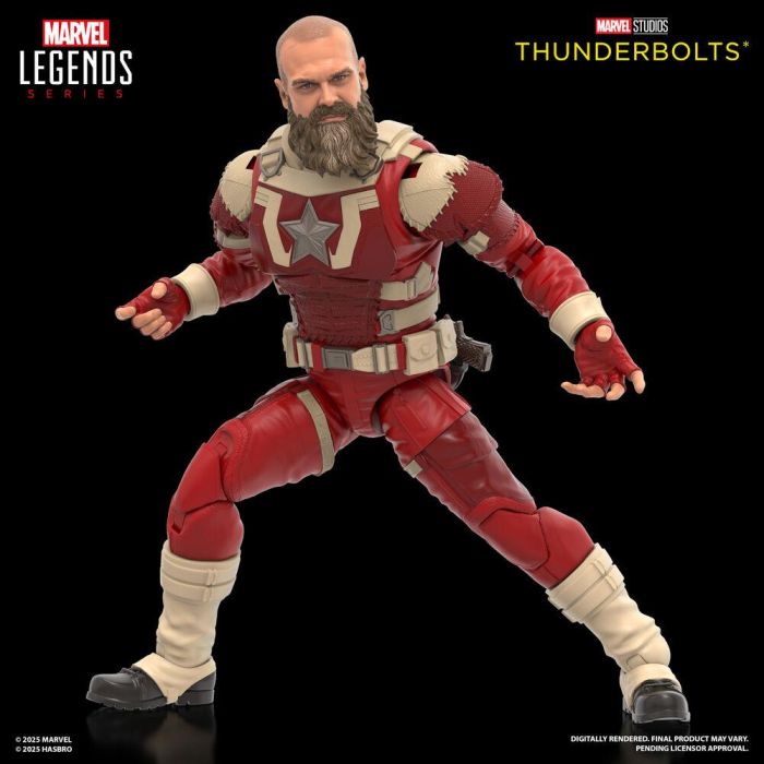 HASBRO Yelena Belova & Red Guardian Thunderbolts Marvel Legends Figura Articulada 15cm con Accesorios 6