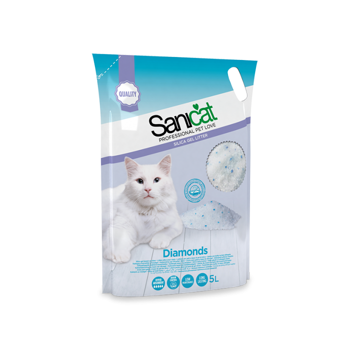 Sanicat Arena Aglomerante Diamonds Control de Olores, Ligera y con Poca Polvo, 7,5 L 1 Sanicat Arena Aglomerante Diamonds Control de Olores, Ligera y con Poca Polvo, 7,5 L 1