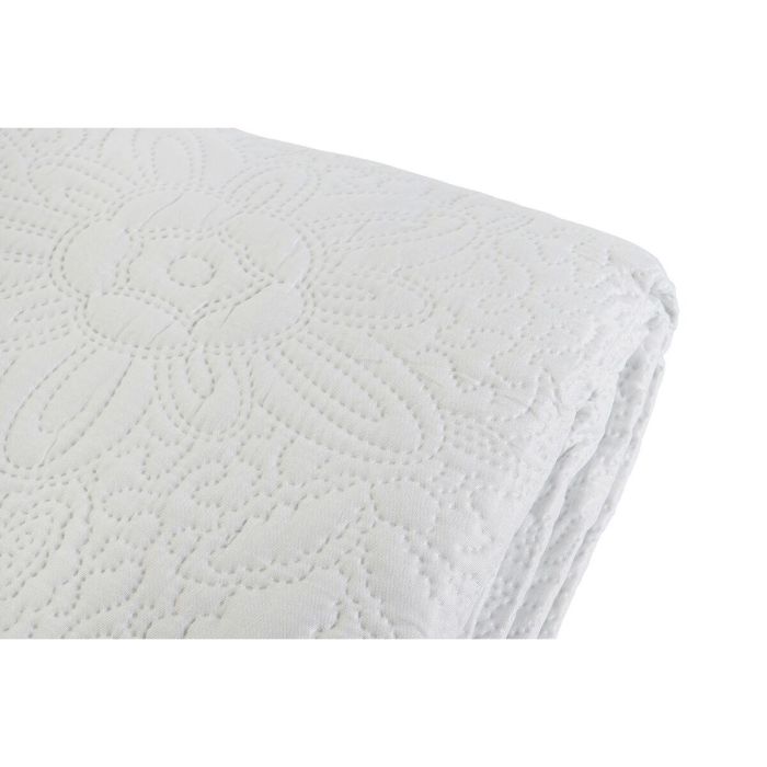 Colcha Romantico DKD Home Decor Blanco 270 x 1 x 270 cm 5 Colcha Romantico DKD Home Decor Blanco 270 x 1 x 270 cm 5