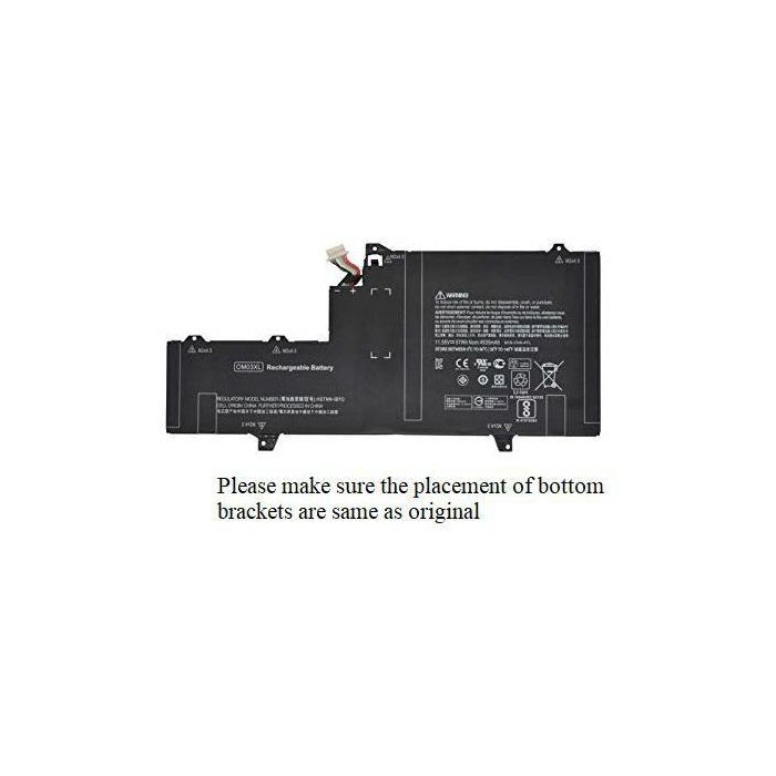 CoreParts Laptop Battery For HP 54WH Li-Pol 11.55V 4700mAh Black CoreParts Laptop Battery For HP 54WH Li-Pol 11.55V 4700mAh Black