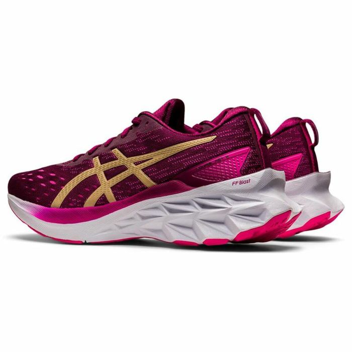 Zapatillas de Running para Adultos Asics Novablast 2 Mujer Rosa oscuro 2 Zapatillas de Running para Adultos Asics Novablast 2 Mujer Rosa oscuro 2
