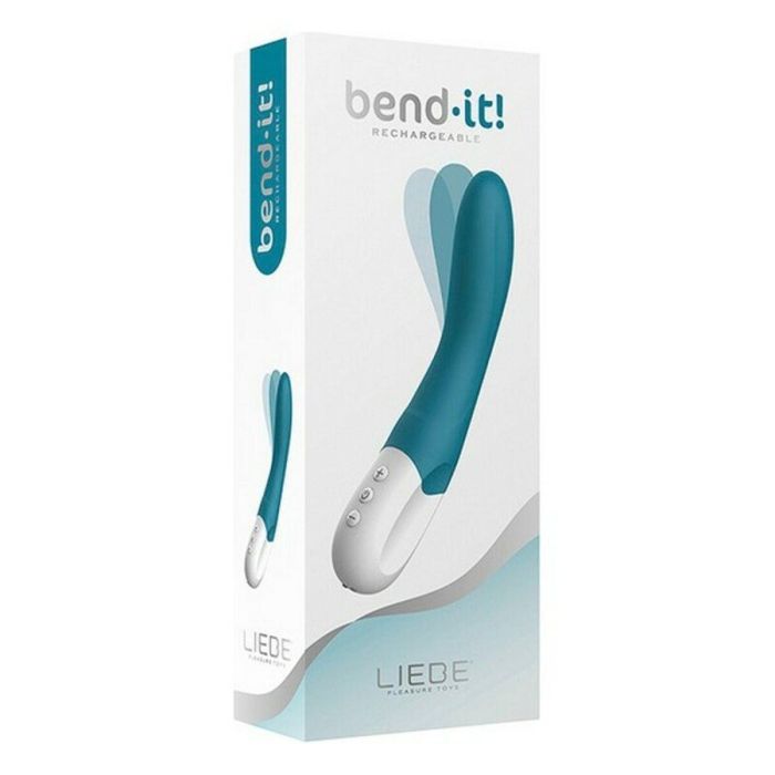 Vibrador Punto G Liebe Bend It Azul oscuro 30 x 40 cm 2 Vibrador Punto G Liebe Bend It Azul oscuro 30 x 40 cm 2