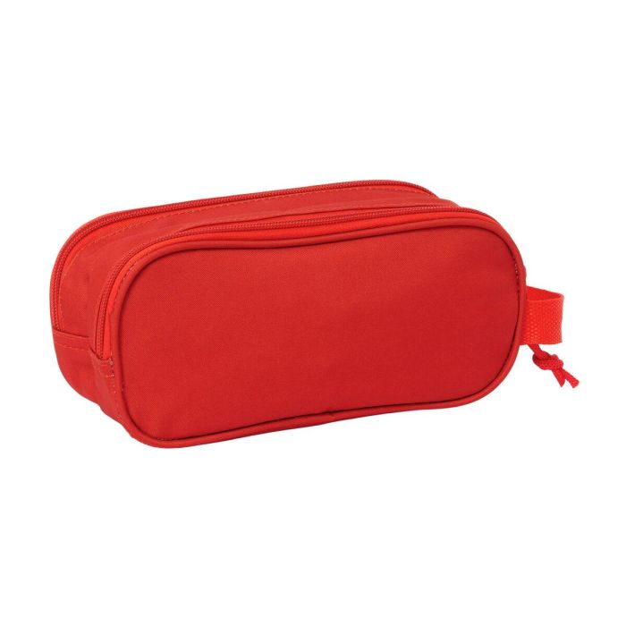 Portatodo Doble Sevilla Fútbol Club Rojo 21 x 8 x 6 cm 3D 1 Portatodo Doble Sevilla Fútbol Club Rojo 21 x 8 x 6 cm 3D 1