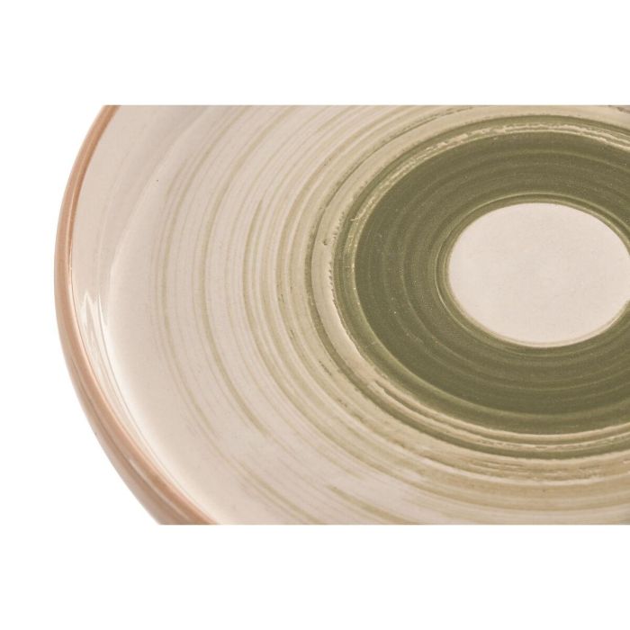 DKD Home Decor Vajilla Básicos Gres Verde 27 x 2.8 x 27 cm Set 18 Piezas Apta Microondas y Lavavajillas 2 DKD Home Decor Vajilla Básicos Gres Verde 27 x 2.8 x 27 cm Set 18 Piezas Apta Microondas y Lavavajillas 2