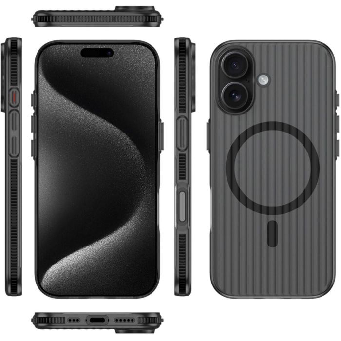 4smarts Design Case Aero fr iPhone 17, schwarz 1