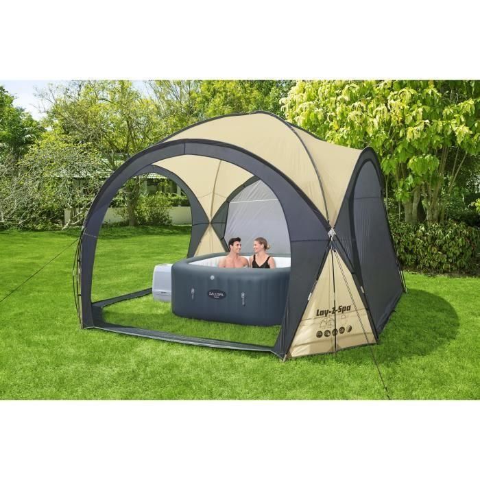 Cúpula protectora BESTWAY para Lay-Z-Spa - 390 x 390 x 255 cm 1 Cúpula protectora BESTWAY para Lay-Z-Spa - 390 x 390 x 255 cm 1