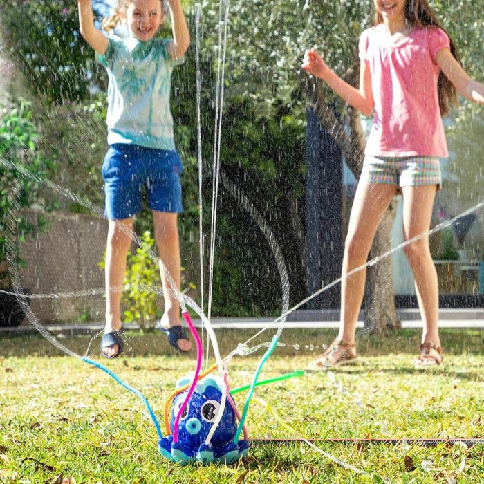 Pack Pelota Burbuja Hinchable Gigante Parachoques y Juguete Aspersor Rociador de Agua InnovaGoods 6