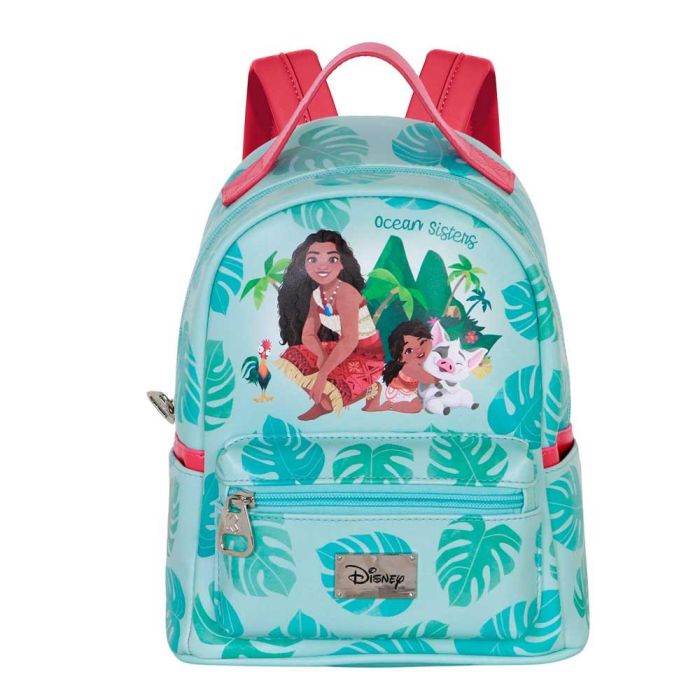 Mochila Heady Pequeña Family Disney Vaiana Azul 1