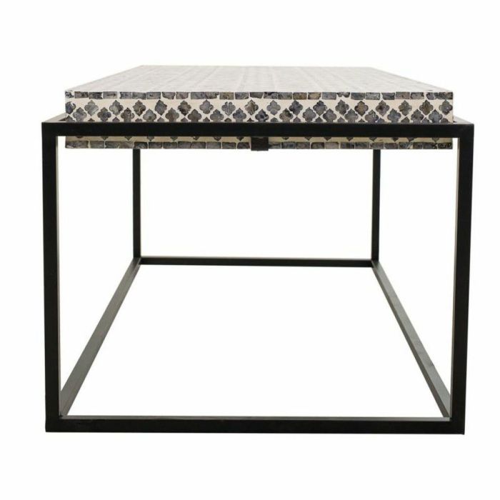 Mesa de Centro Alexandra House Living Gris Metal Madera MDF 60 x 49 x 124 cm 5