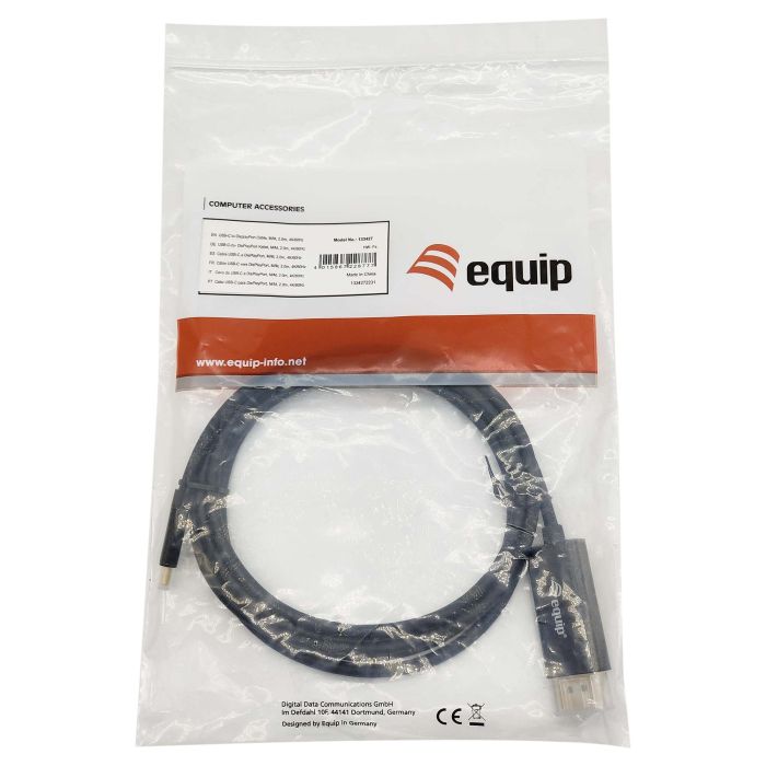 EQUIP CABLE USB-C A DISPLAYPORT 1.2 MACHO MACHO 2M 4K/60Hz 3