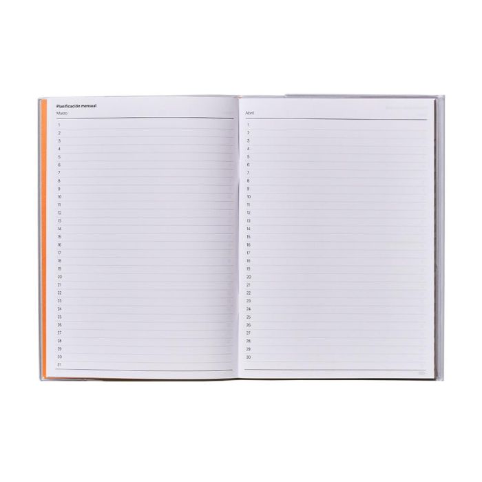 Cuaderno De Notas Aditio A5 Horario Planificacion Mensual Plan De Curso 3