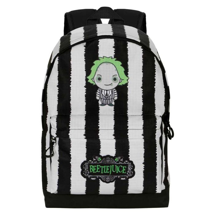 Mochila HS FAN 2.2 Stripes Bitelchús / Beetlejuice Blanco 1