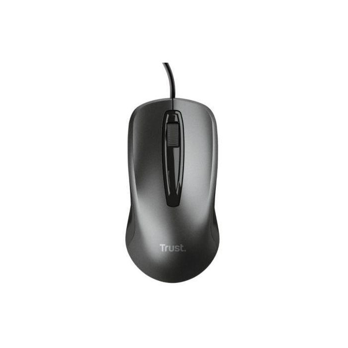 Trust Ratón USB 1200DPI Ambidiestro 3 Botones Negro 1