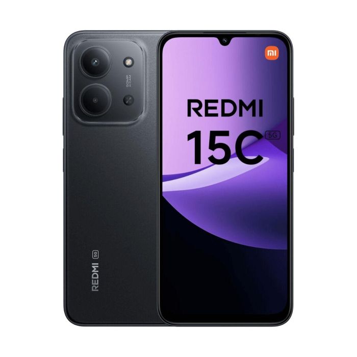 Smartphone Xiaomi Redmi 15C 6,9" Octa Core 4 GB RAM 128 GB Negro 16 Smartphone Xiaomi Redmi 15C 6,9" Octa Core 4 GB RAM 128 GB Negro 16