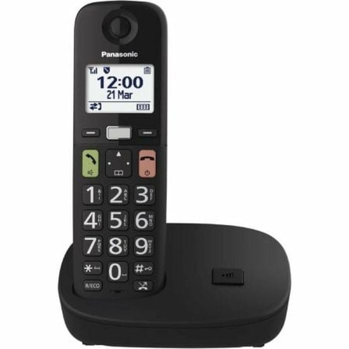 Teléfono Inalámbrico Panasonic KX-TGU110EXB Negro