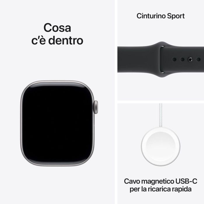 Apple Watch Series S11 grps 46 mm Space Grey Smartwatch GPS para Salud y Deporte 2