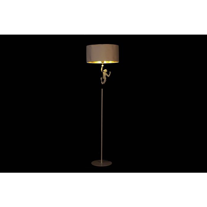 DKD Home Decor Lámpara de Pie Colonial Blanca, Negra y Dorada 166 cm Alto E27 50W - Pack de 2 Unidades 1 DKD Home Decor Lámpara de Pie Colonial Blanca, Negra y Dorada 166 cm Alto E27 50W - Pack de 2 Unidades 1