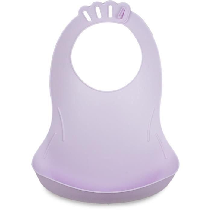 Set de 2 Baberos Bibou Lila - Limón 1 Set de 2 Baberos Bibou Lila - Limón 1