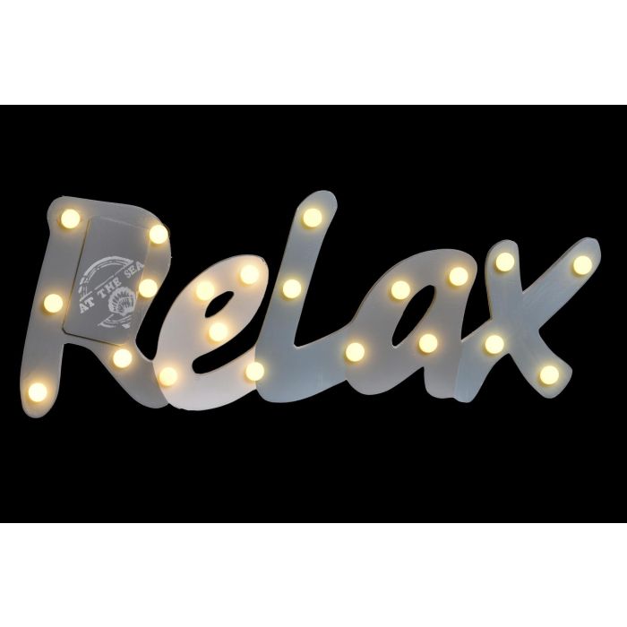 DKD Home Decor Objeto Decorativo Estilo Relax Mediterráneo con Luz LED Madera Azul Gris Blanco 41x16x3 cm 1 DKD Home Decor Objeto Decorativo Estilo Relax Mediterráneo con Luz LED Madera Azul Gris Blanco 41x16x3 cm 1