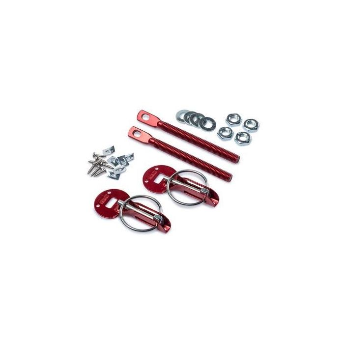 Cierre Seguridad Capo Sparco Rojo S01606AR 1 Cierre Seguridad Capo Sparco Rojo S01606AR 1