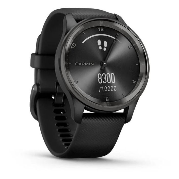 Garmin GAR0753759309428 Relojes conectados de tendencia de silicona - Black WW 1 Garmin GAR0753759309428 Relojes conectados de tendencia de silicona - Black WW 1