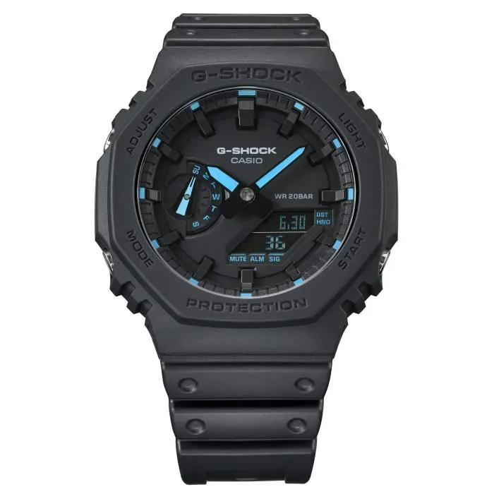Casio G-Shock Reloj Black and Resin Blue CAS4549526319235