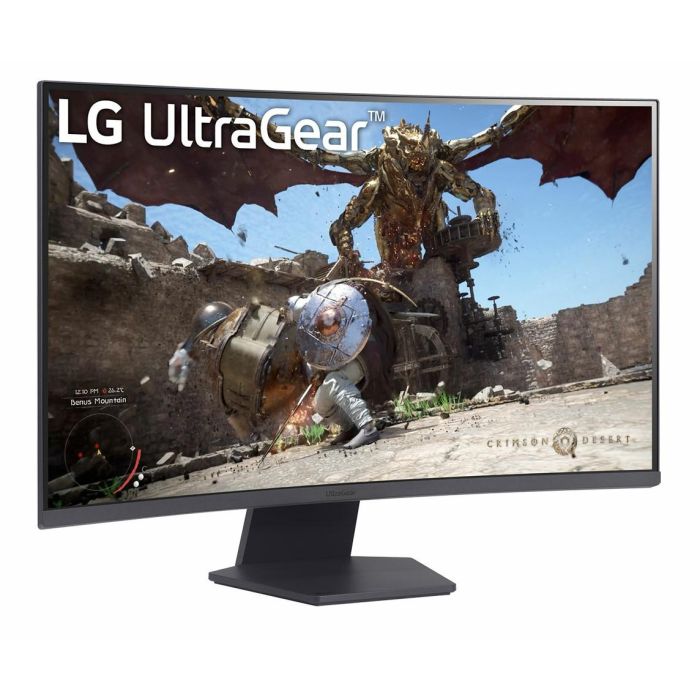 LG 32GS60QC-B Monitor Gaming 32" 2560x1440 180Hz HDR10 1ms VA Curva 1000R 2xHDMI DP 2 LG 32GS60QC-B Monitor Gaming 32" 2560x1440 180Hz HDR10 1ms VA Curva 1000R 2xHDMI DP 2