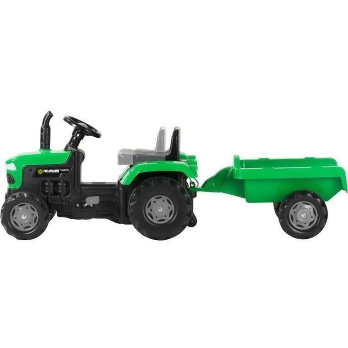 Tractor de pedales con remolque - Buddy Toys - BPT 1013 1