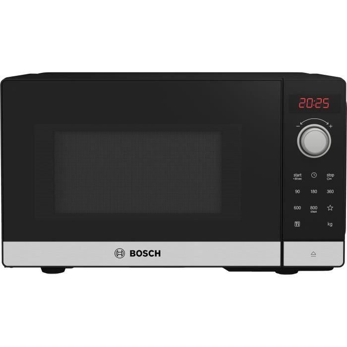 Microondas de libre instalación BOSCH SER2 - FFL023MS2F - Negro - 1 modo de cocción - 26 x 44,2 x 34,5 cm Microondas de libre instalación BOSCH SER2 - FFL023MS2F - Negro - 1 modo de cocción - 26 x 44,2 x 34,5 cm