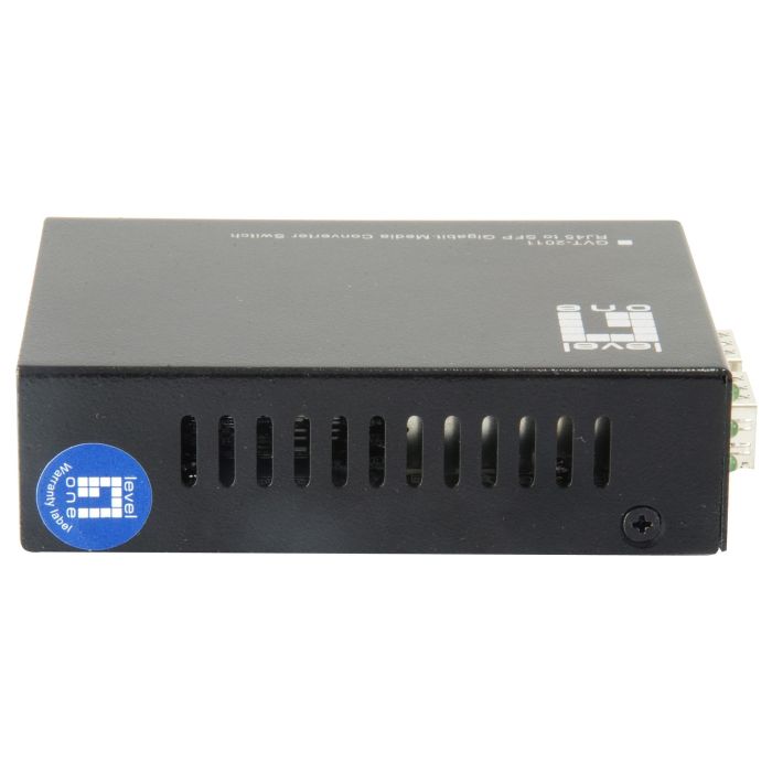 Level One Convertidor GVT-2011 Gigabit Ethernet 10/100/1000T a 1000SX 20km 3