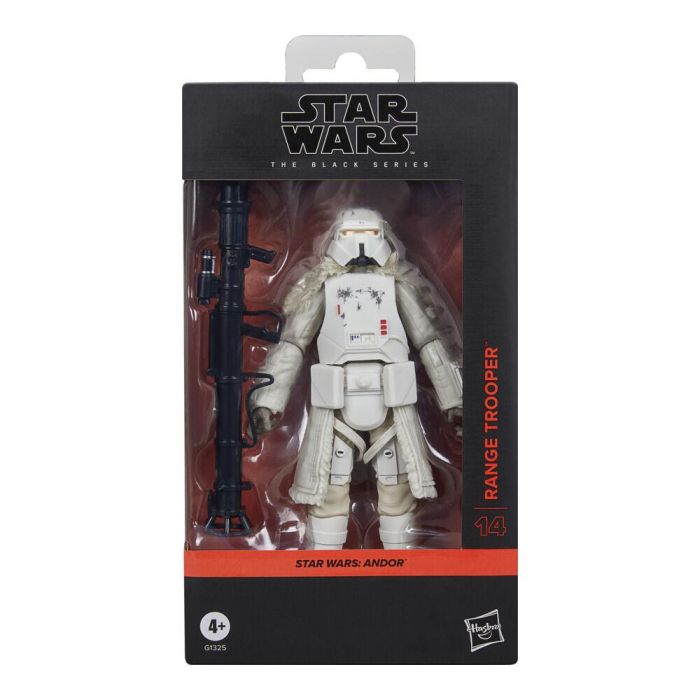 Hasbro Figura Star Wars The Black Series Range Trooper Andor 15cm Articulada con Accesorio