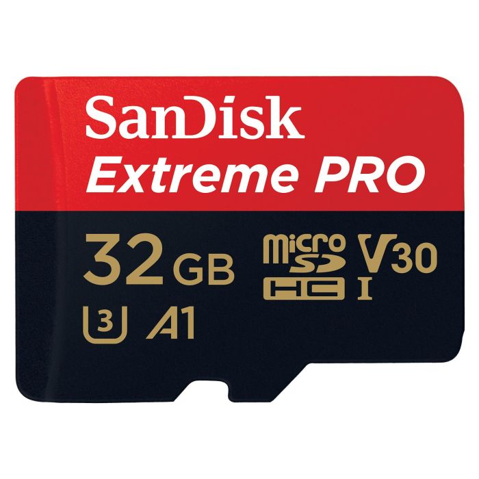 Sandisk SDSQXCG-032G-GN6MA Tarjeta MicroSDHC Extreme Pro de 32 GB Clase 10 UHS-I U3 V30 con Velocidades de Lectura de 100 MB/s y Escritura de 90 MB/s Sandisk SDSQXCG-032G-GN6MA Tarjeta MicroSDHC Extreme Pro de 32 GB Clase 10 UHS-I U3 V30 con Velocidades de Lectura de 100 MB/s y Escritura de 90 MB/s