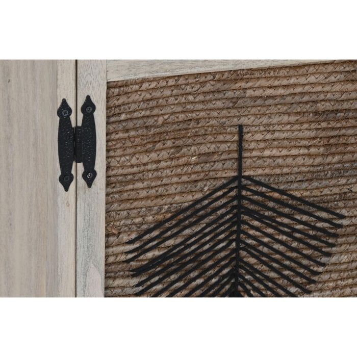 Cajonera Basicos DKD Home Decor Natural Negro 29 x 73 x 40.5 cm 5