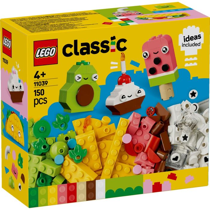 LEGO 11039 Classic Amigos Nutritivos Creativos Set de Construcción de Ladrillos para Niños +4 Años: Crea Alimentos 9