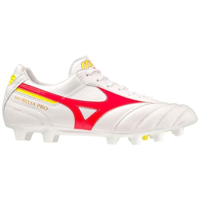 Botas de Fútbol para Adultos Mizuno Morelia II Pro Blanco 43 0 Botas de Fútbol para Adultos Mizuno Morelia II Pro Blanco 43 0