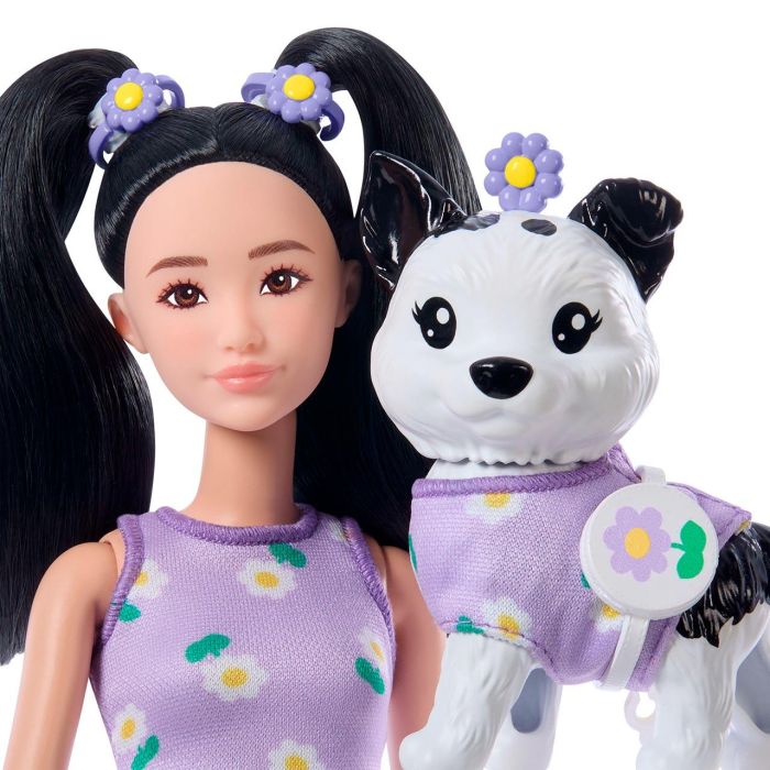 Barbie Twinning Looks Asiática Con Perro Jfp39 Mattel 3 Barbie Twinning Looks Asiática Con Perro Jfp39 Mattel 3